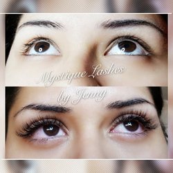 Mystique Lashes - Beautiful work by our artist Jenny