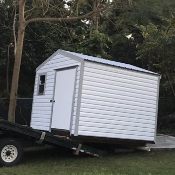 Shed Garage Door Services - It's amazing how much physical work they put into getting the shed exactly where I wanted it. - Garage Door Services Near Me - Pleasanton, Florida