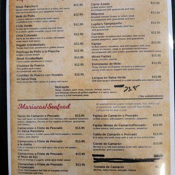 Mama Lupita's - Menu pg 1 - Mexican Near Me - Salinas, California Mama Lupita's - Menu pg 1 - Mexican Near Me - Salinas, California