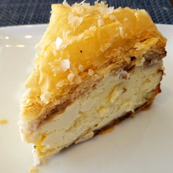 Kephi Greek Kitchen - Baklava cheesecake. This was the best cheesecake I think I have ever had! - Greek Near Me - Williamsburg, Virginia