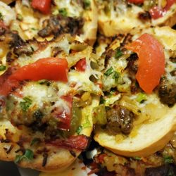 Simply Delicious Dishes - Steak & Peppers Crostini