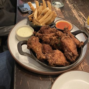 Yardbird - Second plate of again wings cooked in burnt grease - New American Near Me - Washington, DC, District of Columbia