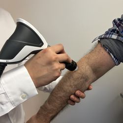 Good Life Chiropractic - Shockwave Therapy for tennis elbow syndrome.