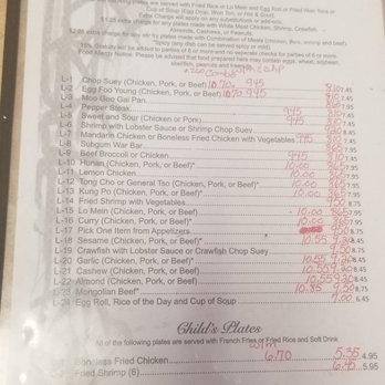 Bruce's Chinese Kitchen - Updated menu prices - Chinese Near Me - Slidell, Louisiana