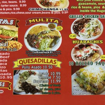 Los Albeto's - menu - Mexican Near Me - Duarte, California