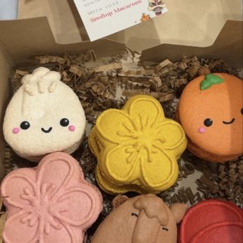 Rooftop Macarons - Broken macaroon. Check your box before opening - Macarons Near Me - Sacramento, California Rooftop Macarons - Broken macaroon. Check your box before opening - Macarons Near Me - Sacramento, California