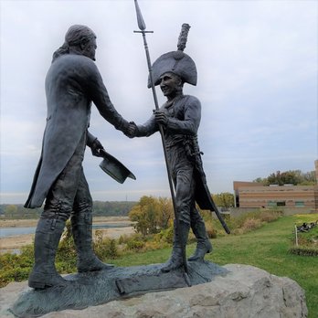 Lewis & Clark Statue - Lewis & Clark Statue by C A Grende 2003 - Landmarks & Historical Buildings Near Me - Clarksville, Indiana