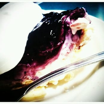 Mom's Cafe - Blueberry sour cream pie. - Salad Near Me - Salina, Utah