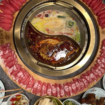 Chengdu Memory Hotpot - Lean beef and lamb shoulder combo with spicy and bone broth - Hot Pot Near Me - Fremont, California Chengdu Memory Hotpot - Lean beef and lamb shoulder combo with spicy and bone broth - Hot Pot Near Me - Fremont, California