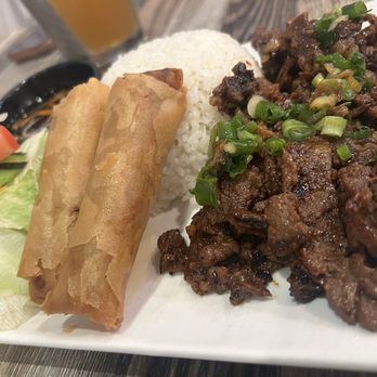 Pho Island - D7. Grilled Beef Rib-eye/ Cơm Bò Nướng - Noodles Near Me - Manteca, California