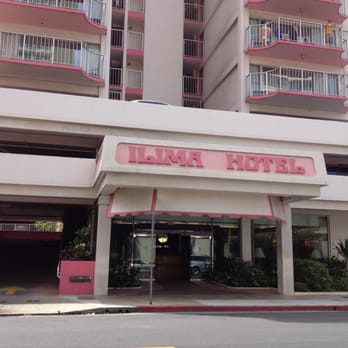 Ilima Hotel - Front of hotel - Hotels Near Me - Honolulu, Hawaii