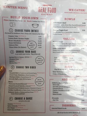 Menu photo 5 Real Food Eatery Philadelphia, PA