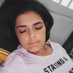 Foxy Mamas Lashes - A classic set done by Carol