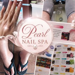 Photos of my service at Pearl Nail Spa