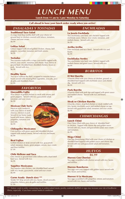 Menu photo 7 Casa Real Madison Heights, MI