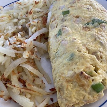 Waffle Pancake House - Farmers omelette with chicken. - Breakfast & Brunch Near Me - Chicago, Illinois