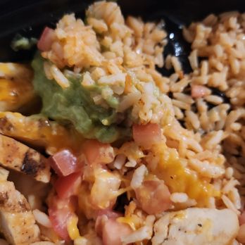 Taco Bell - This is the power bowl with cheese. After being requested without.  Power Menu Bowl - Fast Food Near Me - Deptford, New Jersey