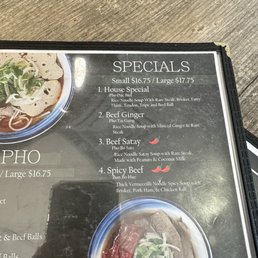 House Special- a bit of everything beef pho House Special- a bit of everything beef pho