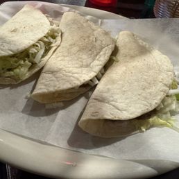 Beef soft taco Beef soft taco