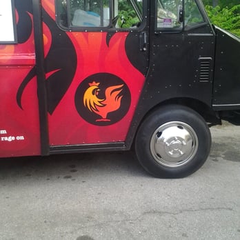 Rhode Rage Food Truck - the side of the truck - Food Trucks Near Me