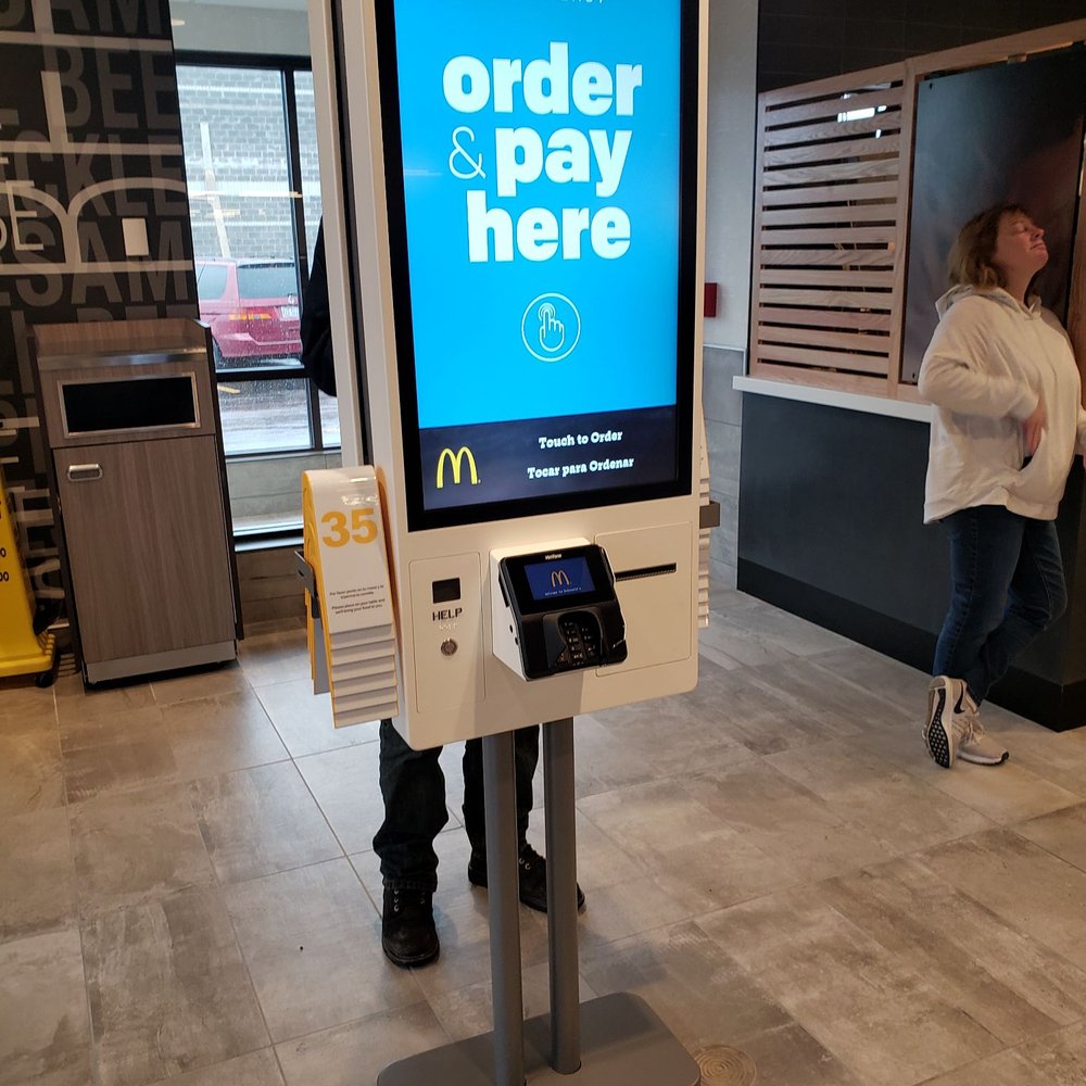 McDonalds - Order Kiosk - Fast Food Near Me - Wheaton, Illinois