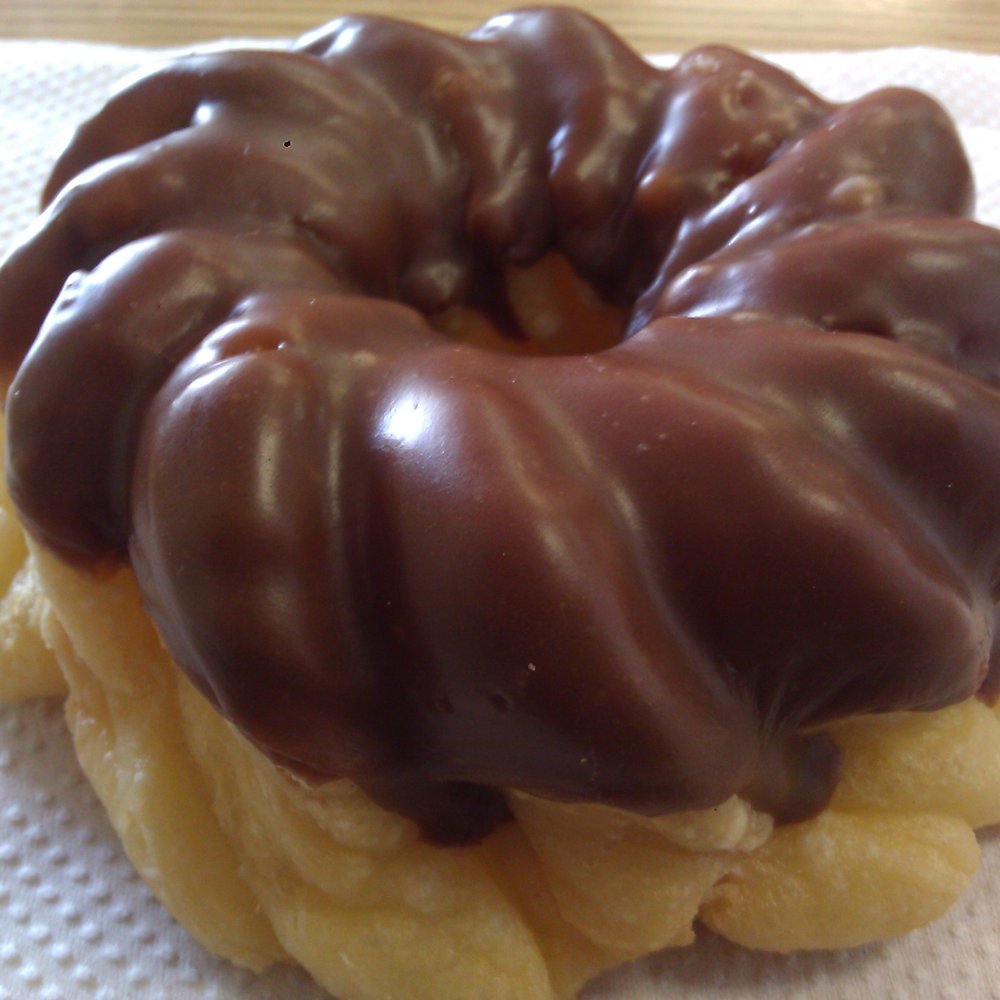 Donuts Express - Chocolate French Cruller is delicious! - Donuts Near Me - Whittier, California