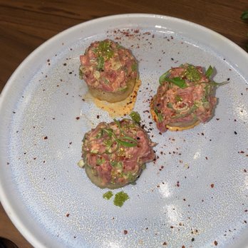 Saint & Second - Spicy Tuna on Crispy Rice - Breakfast & Brunch Near Me - Manhattan Beach, California Saint & Second - Spicy Tuna on Crispy Rice - Breakfast & Brunch Near Me - Manhattan Beach, California