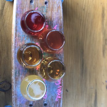 Crooked Tooth Brewing - A flight of the sours! - Breweries Near Me - Tucson, Arizona Crooked Tooth Brewing - A flight of the sours! - Breweries Near Me - Tucson, Arizona