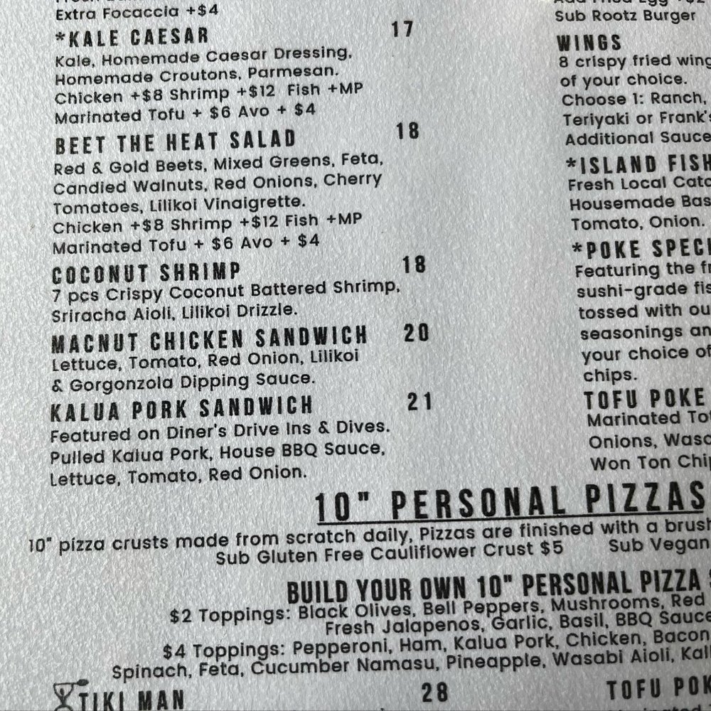 Tahiti Nui - MacNut Chicken and Pulled Pork !!! - Seafood Near Me - Hanalei, Hawaii Tahiti Nui - MacNut Chicken and Pulled Pork !!! - Seafood Near Me - Hanalei, Hawaii