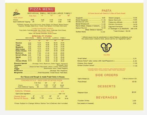 Menu photo 2 Piccolo's Italian Restaurant Lenoir, NC Menu photo 2 Piccolo's Italian Restaurant Lenoir, NC