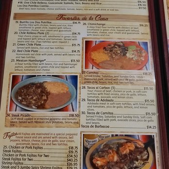 Los Dos Potrillos - Menu Page 06-30-2022 - Mexican Near Me - Parker, Colorado Los Dos Potrillos - Menu Page 06-30-2022 - Mexican Near Me - Parker, Colorado