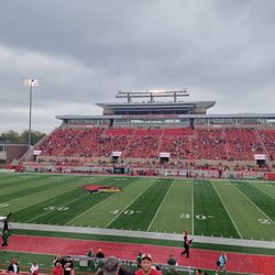 Hancock Stadium - Visitor side
