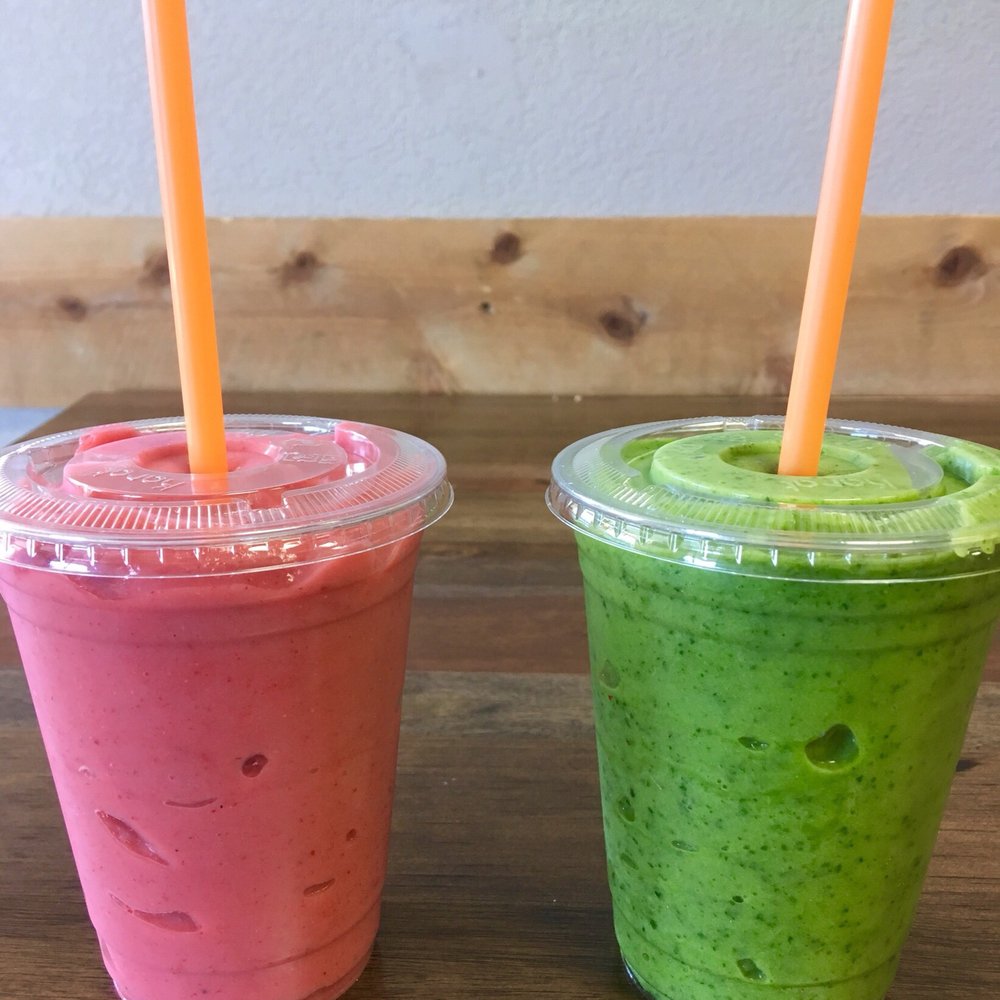 jüs - Strawberry Bliss and Green Pineapple - Juice Bars & Smoothies Near Me - Reno, Nevada jüs - Strawberry Bliss and Green Pineapple - Juice Bars & Smoothies Near Me - Reno, Nevada