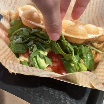 Magic Waffle - HUMMUS WAFFLE - Waffles Near Me - Jacksonville, Florida