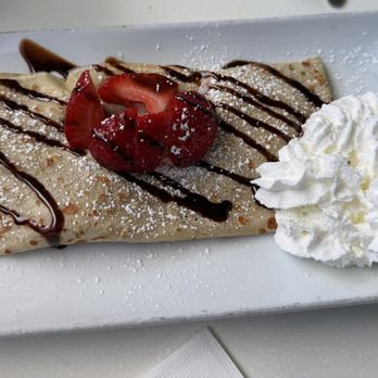 The Spot - Nutella crepe with strawberries - Creperies Near Me - Cambria, California