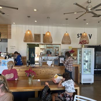 Story Maui - Overhead fans keep it cool, natural lighting, fresh food. - Cafes Near Me - Paia, Hawaii Story Maui - Overhead fans keep it cool, natural lighting, fresh food. - Cafes Near Me - Paia, Hawaii