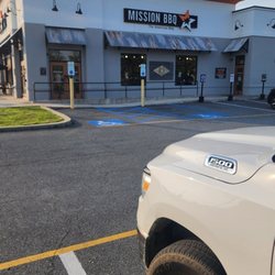 Mission BBQ - Nice place but the portions are small fam!!