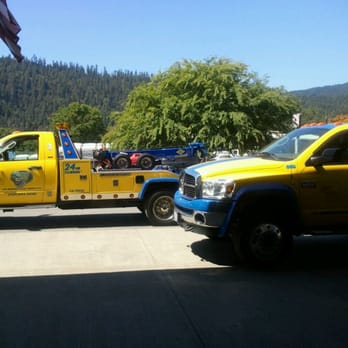 Redwood Towing Service - Couple of the smaller trucks. - Towing Near Me - Redway, California Redwood Towing Service - Couple of the smaller trucks. - Towing Near Me - Redway, California