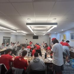House of Pizza - Eating their pasta meal! Yummy!