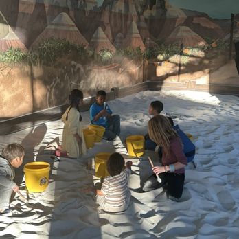 Discovery Cube Orange County - Fossil digging outside - Children's Museums Near Me - Santa Ana, California