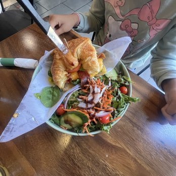 Gina's Kitchen +Catering - Croissant Breakfast Sandwich - Breakfast & Brunch Near Me - Rancho Cucamonga, California