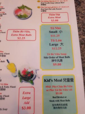 Menu photo 7 Pho Hoan Pasteur Edmonton, AB