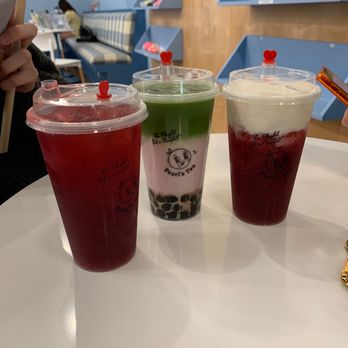 Pearl’s Tea - Raspberry hibiscus tea, strawberry matcha latte, raspberry & cream - Bubble Tea Near Me - Doraville, Georgia Pearl’s Tea - Raspberry hibiscus tea, strawberry matcha latte, raspberry & cream - Bubble Tea Near Me - Doraville, Georgia