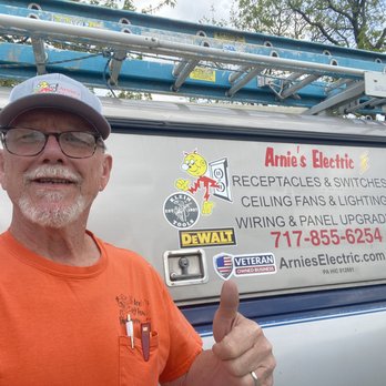 Arnie's Electric - Arnie and his faithful steed... - Electricians Near Me - York, Pennsylvania Arnie's Electric - Arnie and his faithful steed... - Electricians Near Me - York, Pennsylvania