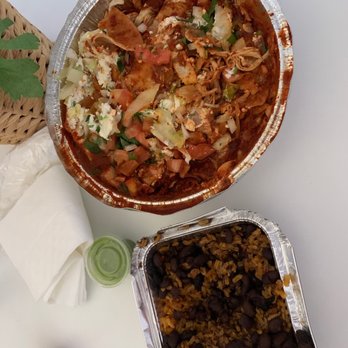 Parrilla Azteca - chicken enchiladas - Mexican Near Me - The Bronx, New York