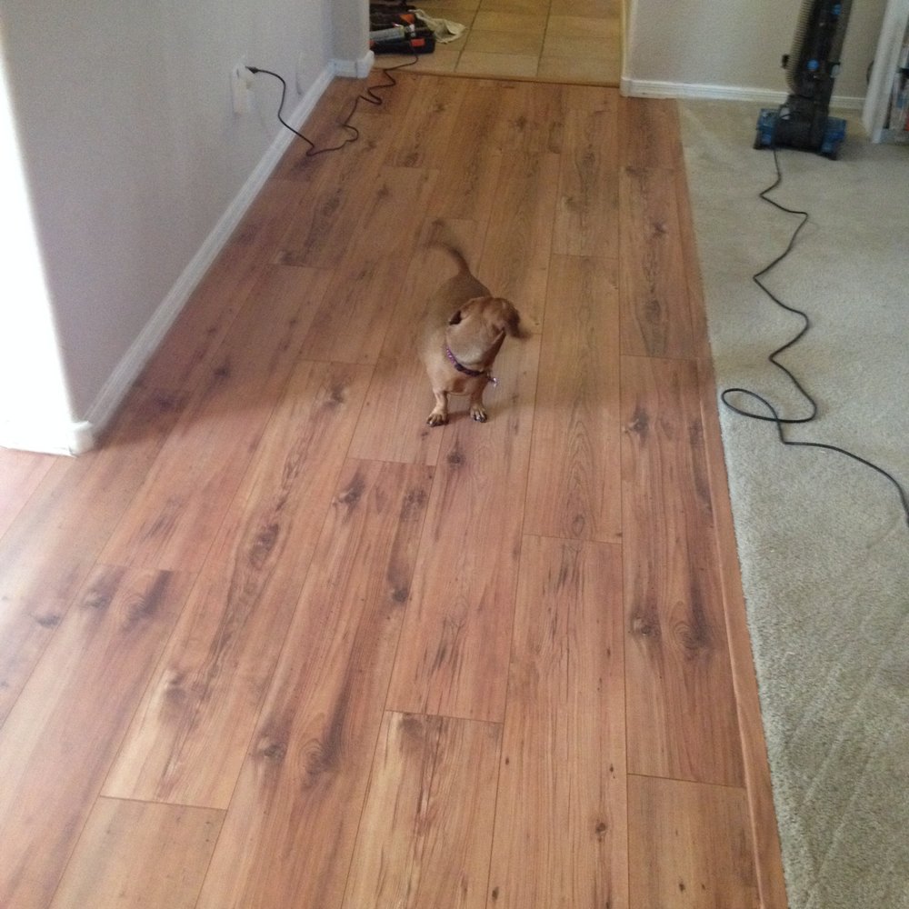 Total Flooring Solutions - After TFS installed my new laminate flooring in November 2013. - Flooring Near Me - Phoenix, Arizona Total Flooring Solutions - After TFS installed my new laminate flooring in November 2013. - Flooring Near Me - Phoenix, Arizona