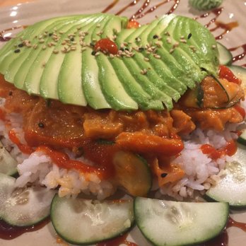 Sushingon - not on menu... but sushi chef takes requests spicy albacore poke w masago and avocado - Mexican Near Me - Riverside, California Sushingon - not on menu... but sushi chef takes requests spicy albacore poke w masago and avocado - Mexican Near Me - Riverside, California