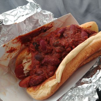 Blue Collar Bushwick - Chili dog. Delivered cold and soggy. - Burgers Near Me - Brooklyn, New York Blue Collar Bushwick - Chili dog. Delivered cold and soggy. - Burgers Near Me - Brooklyn, New York