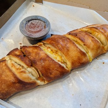 Dino's Pizza Kitchen - Stromboli with mustard - Pizza Near Me - Livermore, California