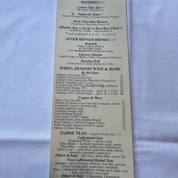 Wolfdale's Cuisine Unique - Dessert Menu - New American Near Me - Tahoe City, California Wolfdale's Cuisine Unique - Dessert Menu - New American Near Me - Tahoe City, California